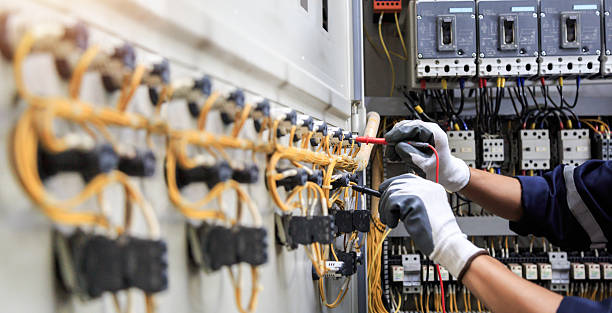 Professional Electrician technician working in North St. Paul, MN